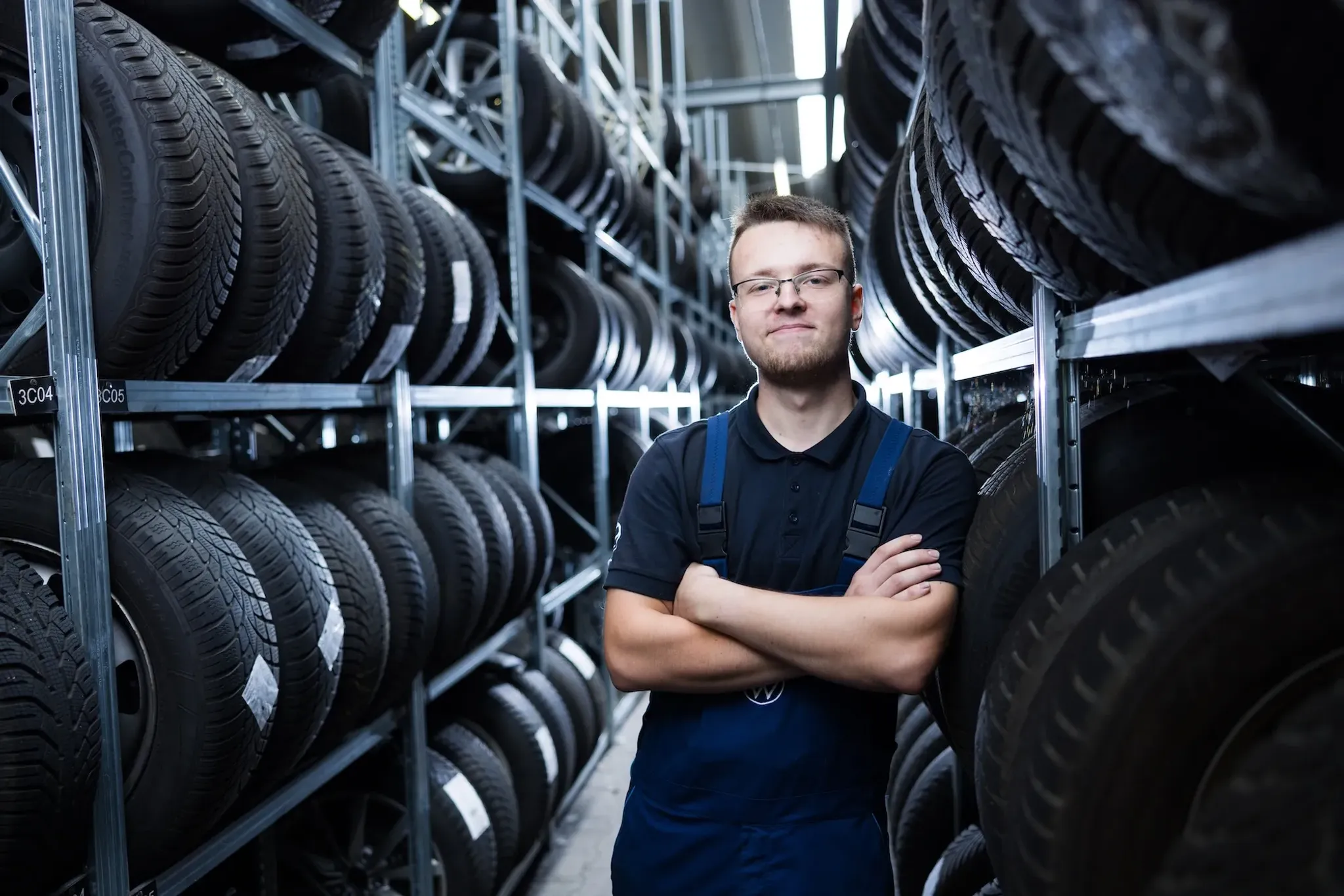 Reifen einlagern im Autohaus Henke