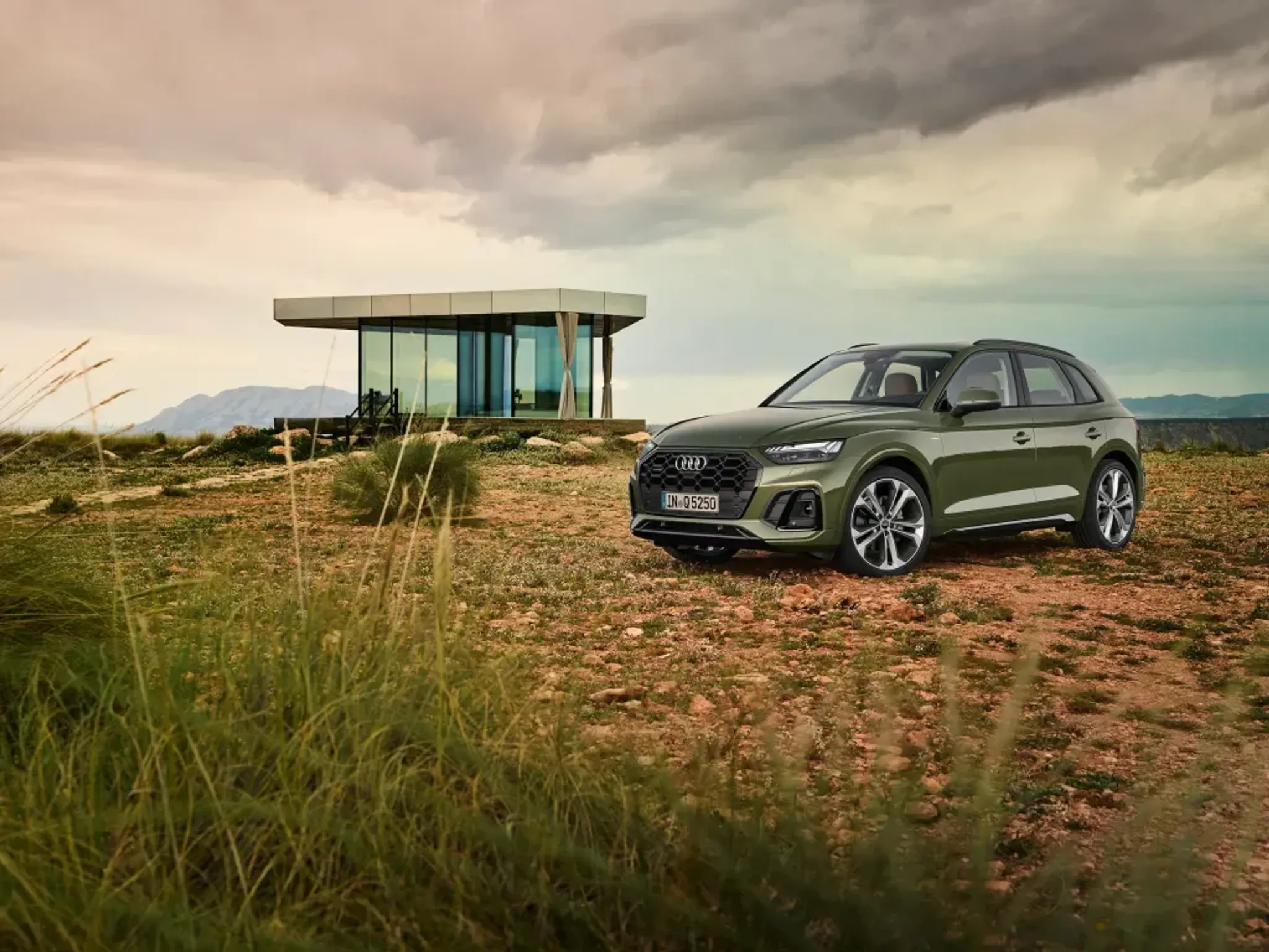 Audi Q5 in der Natur