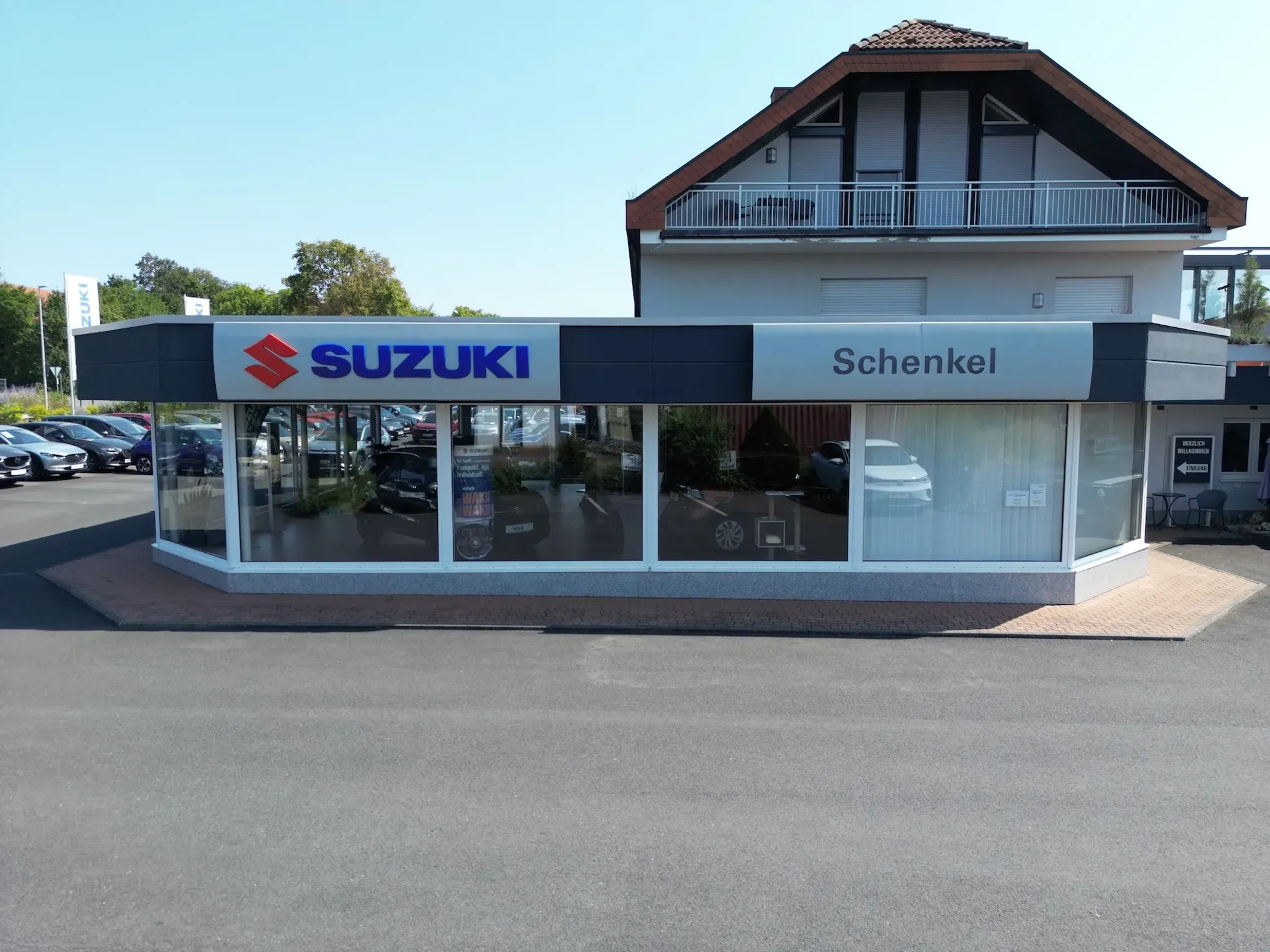 Autohaus Schenkel Aufnahme von vorn