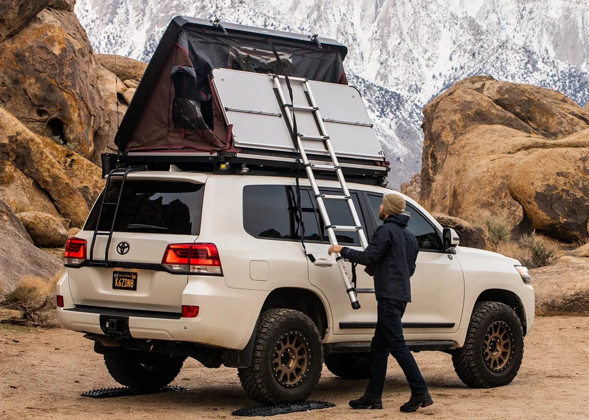 Skycamp 3 - auf Geländewagen montiert