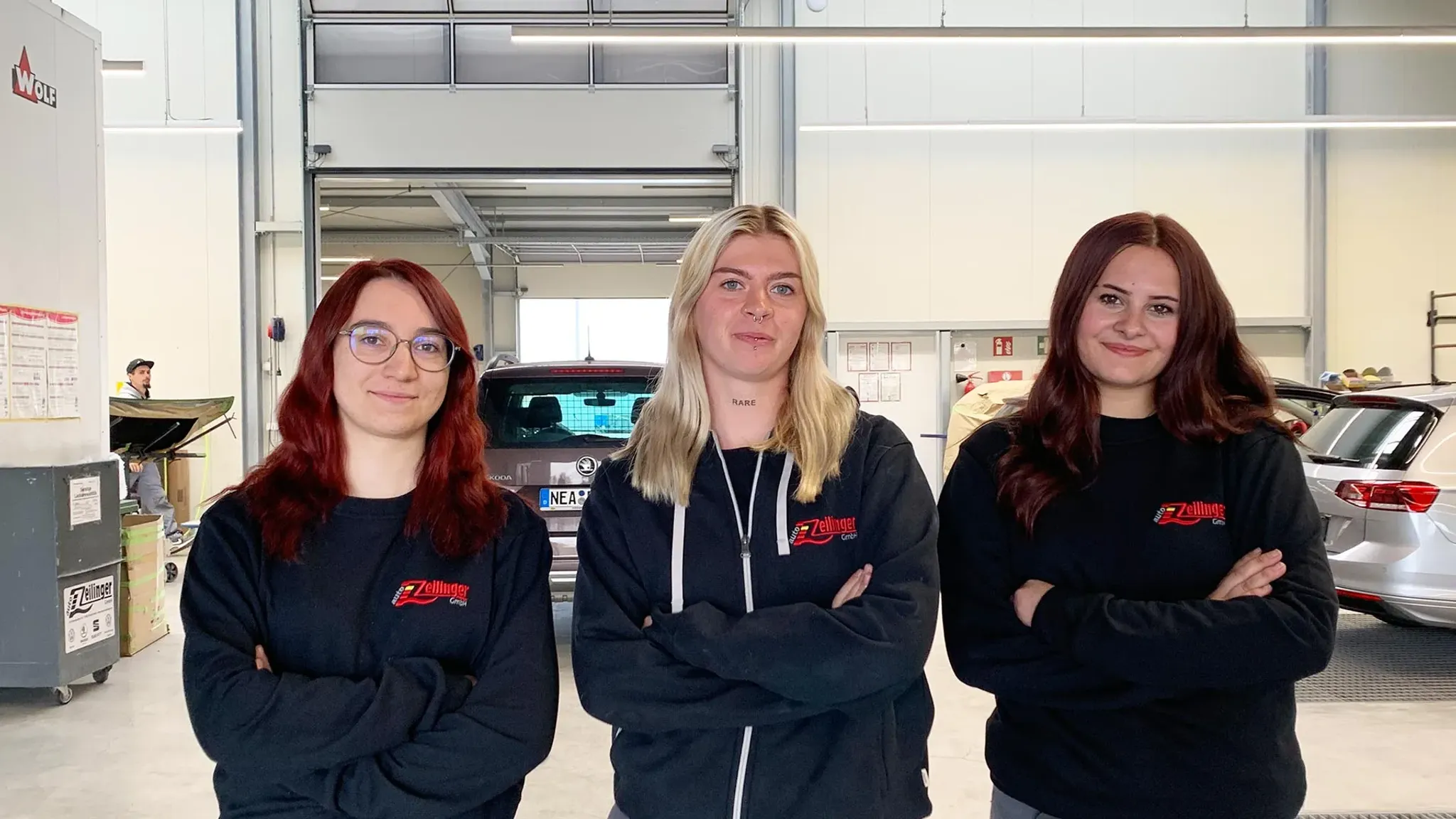 Frauenpower bei Auto Zeilinger in Dietersheim