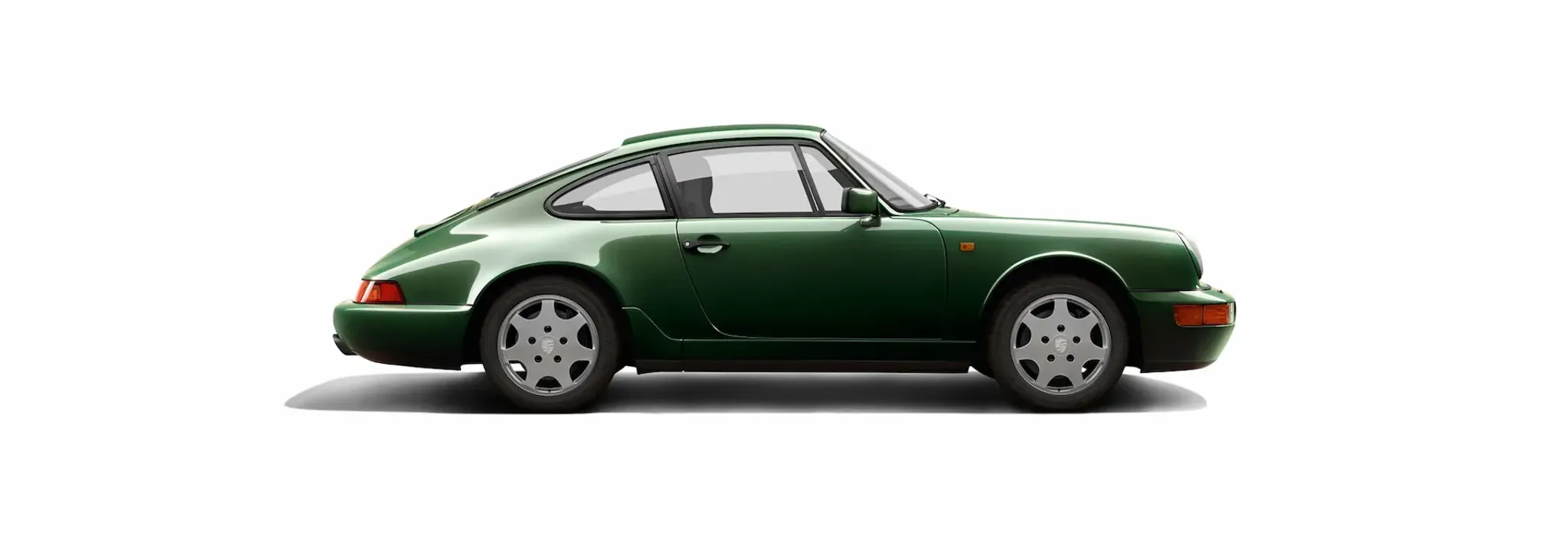 Grüner Porsche Oldtimer 